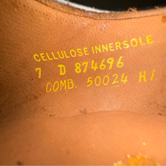 Vintage Freeman Monk Strap Buckle Shoes  7D Brown Leather Goodyear Welted USA - Picture 12 of 14